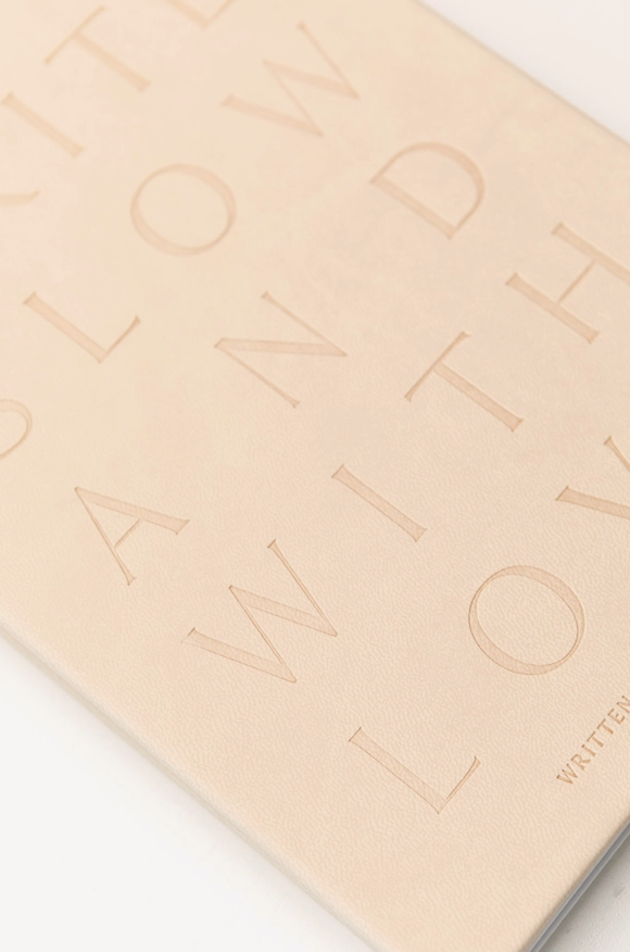 Vegan Leather Bullet Journal Dot Grid Notebook
