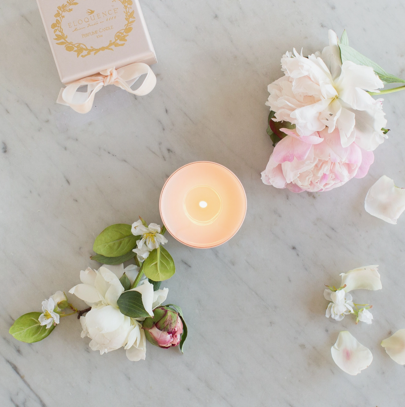 Perfume Candle in Parisian Peony