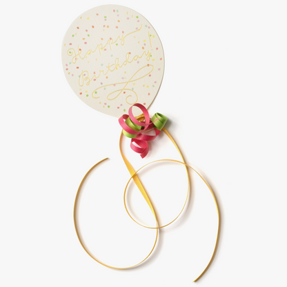 Birthday Balloon Pretty Gift Tag