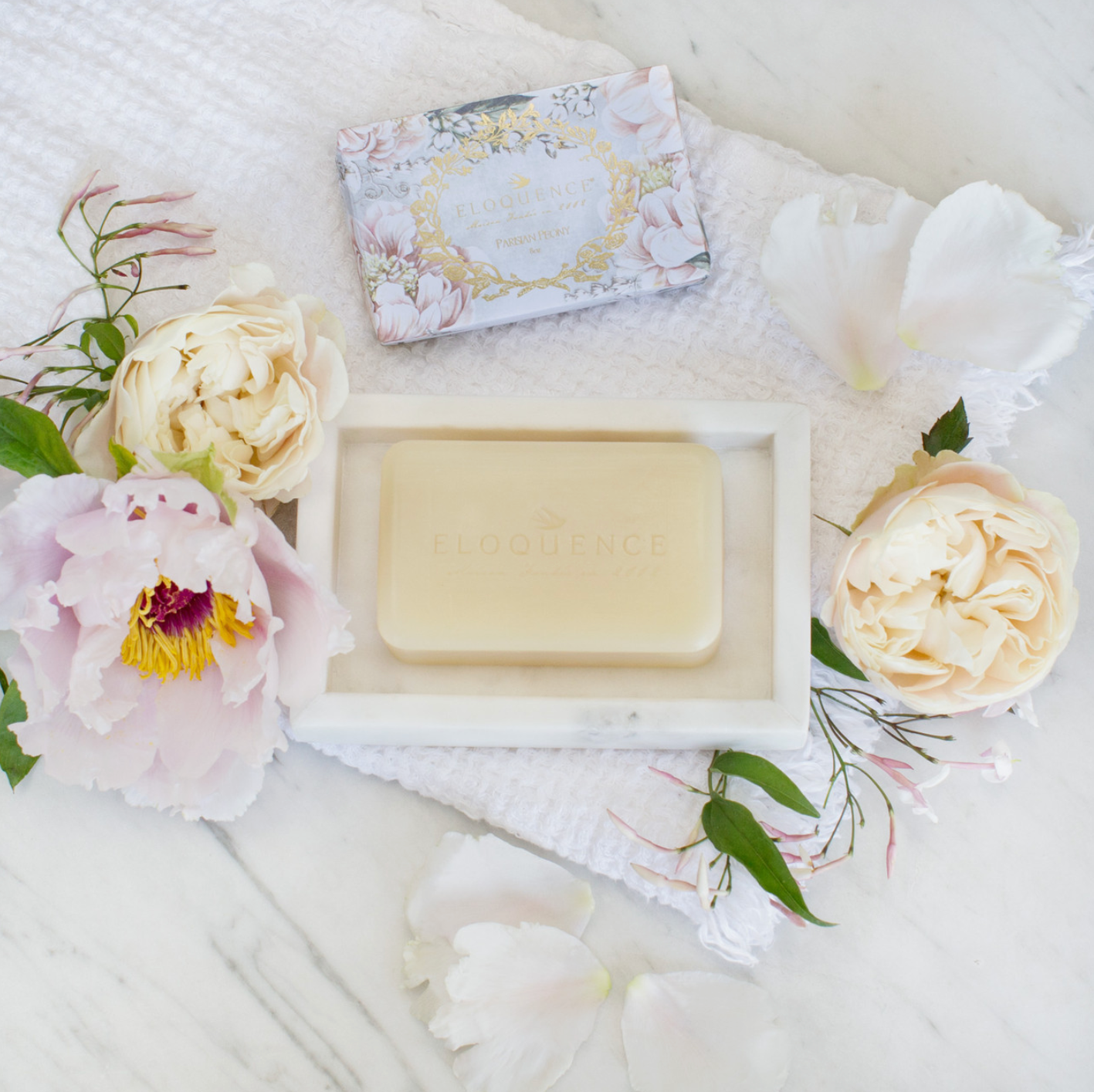 Perfume Bar Soap in Parisian Peony